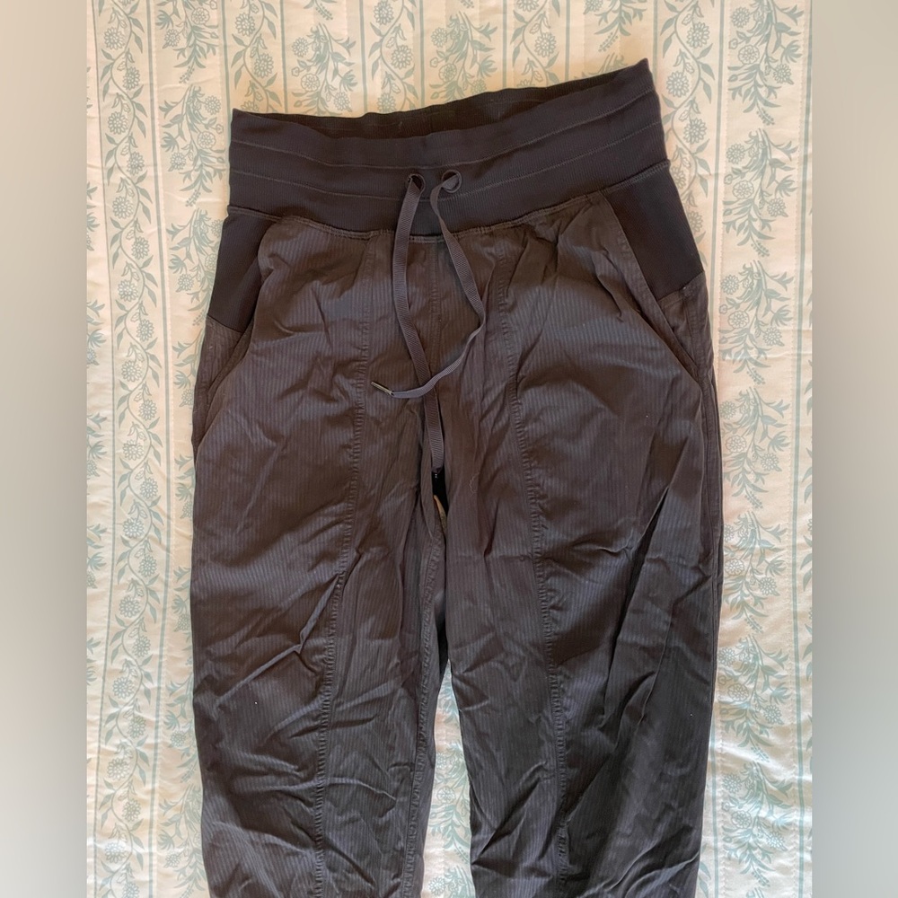 Lululemon Athletica Black dance studio pant full length